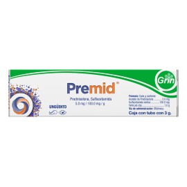 Premid Unguento Oftalmico Tubo C/3 Gr - Laboratorios grin, s.a. de c.v.