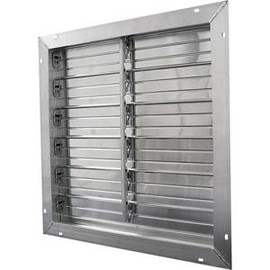 Aluminum Exhaust Shutters - 36 x 36