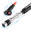 Spark Plug Wire, 6Pcs Red Ignition Cable Spark Wire Cord
