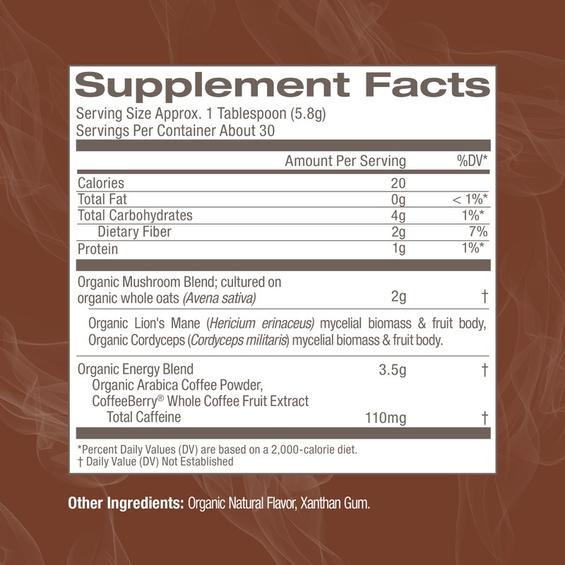 OM MUSHROOM SUPERFOOD OM MUSHROOM SUPERFOOD Coffee Blend Mushroom Powder,