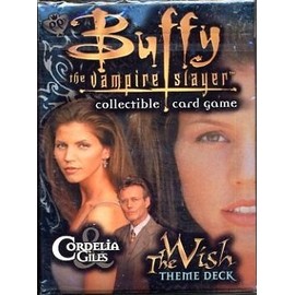 Buffy the Vampire Slayer Collectible Card Game The Wish Theme Starter Deck Cordelia & Giles