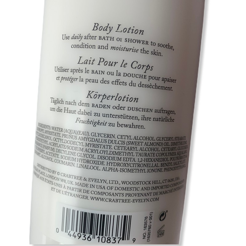 Crabtree & Evelyn SWEET ALMOND OIL Body Lotion BUY MORE