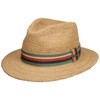 Stetson Littlefield Raffia Hat - Traveller Style - Natural Colour