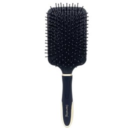 Demeliss Paris Paddle Brush Nylon Braces Easy and Quick Detangling Scalp Massage