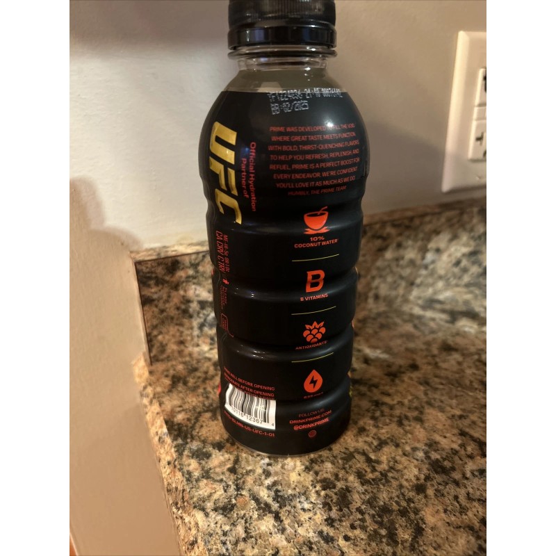 Prime Hydration UFC 300 One Bottle IN HAND RARE Limited