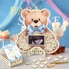 Wenqik 63 Pcs Baby Shower Guest Book Alternatives Set Baby