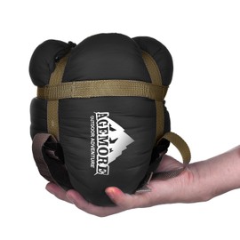 AGEMORE Ultralight Warm Weather Envelope Sleeping Bag, Lightweight Waterproof Compact Sleeping Bag, for Spring Summer & Fall, 75’’L X 30’’W Fit for Kids Teens Or Adults Outdoor Camping & Backpacking