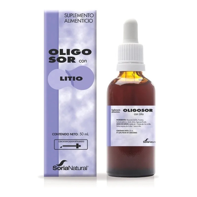 Pack De 2 Piezas De Oligosor Litio 50 Ml Soria