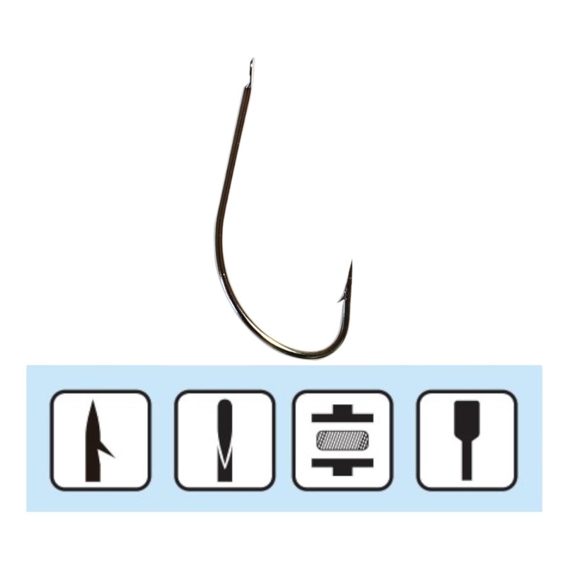 PRO FILSTAR 20 Pieces Fishing Hook Set N12 - Carp