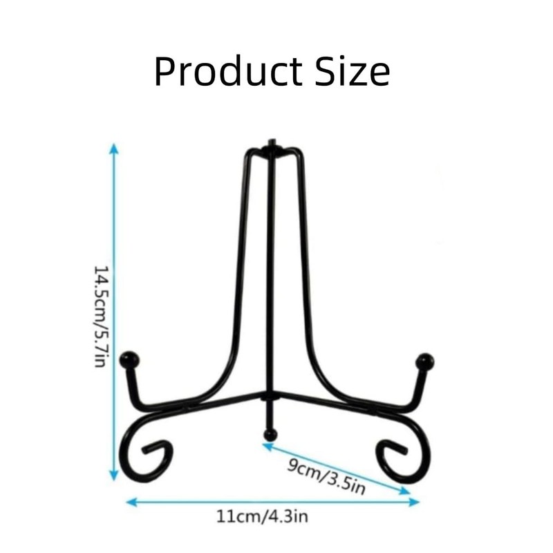 Plate Stands for Display - 6 Inch Plate Holder Display
