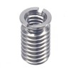 HITHUT Stainless Steel 1/4"-20 Female to 3/8"-16 Male Screw Adapter