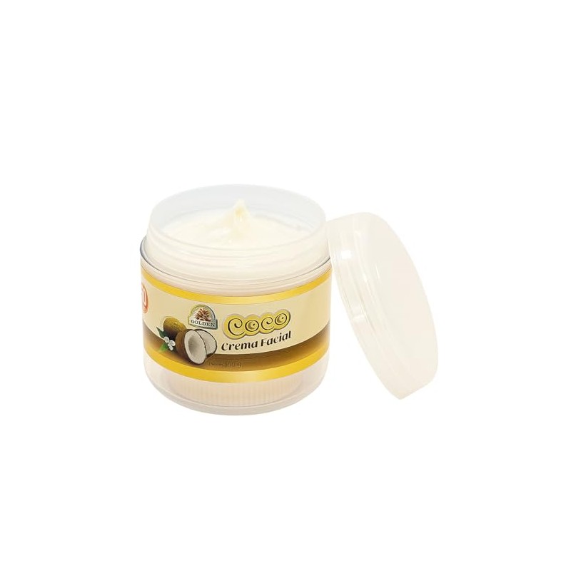Crema Facial de Coco /150g/ FPS 30 /Antienvejecimiento Natural con