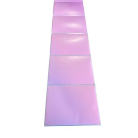 100 Labels, Strip of Pink 4x3 inch Direct Thermal Labels 100mm x 76mm Postage Courier Shipping Blank