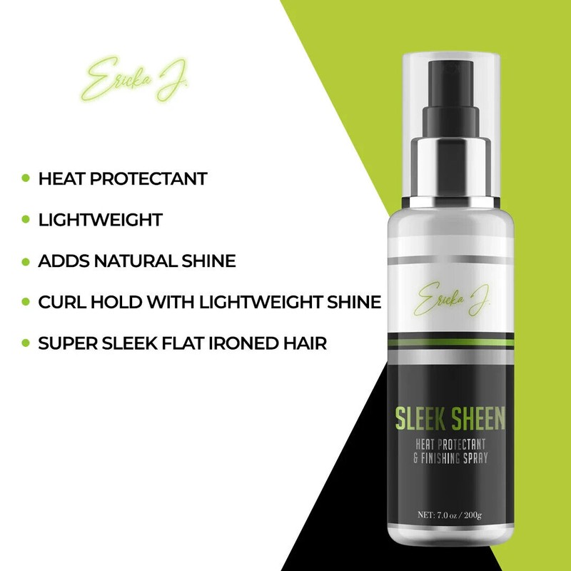 Ericka J Sleek Sheen Heat Protectant Finishing Spray