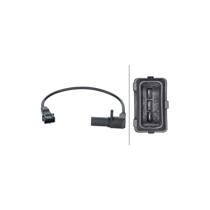 HELLA 6PU 013 122-951 Pulse Transmitter, Crankshaft 3-Pin Cable: 320