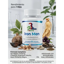 Iron Men Multivitamínico Hombre Capsulas