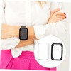 SEWACC 2pcs TPU Protective Watch Case Compatible Watch Fit Easy