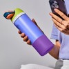 Diumepo Silicone Water Bottle Boot for Owala 40 oz, Anti-Slip