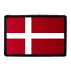 Denmark Flag - Color | Hook and Loop Attach for