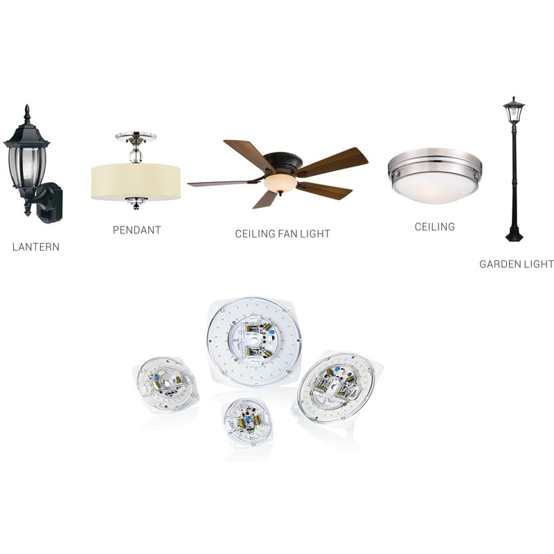 5.5" LED Light Engine, 23W 1700LM, 3000K Warm White, Retrofit