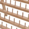 60 Spools Wooden Thread Rack DIY Easy Storage Safe Eco