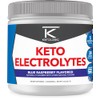 Ketologic- Polvo de Electrolito Keto (Frambuesa Azul) 30 Porciones Mezcla
