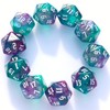 10PCs D20 Polyhedral Dice Set 22mm for DND RPG MTG