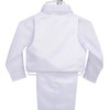 Dressy Daisy Baby Boy Satin Baptism Clothes Christening Outfit with