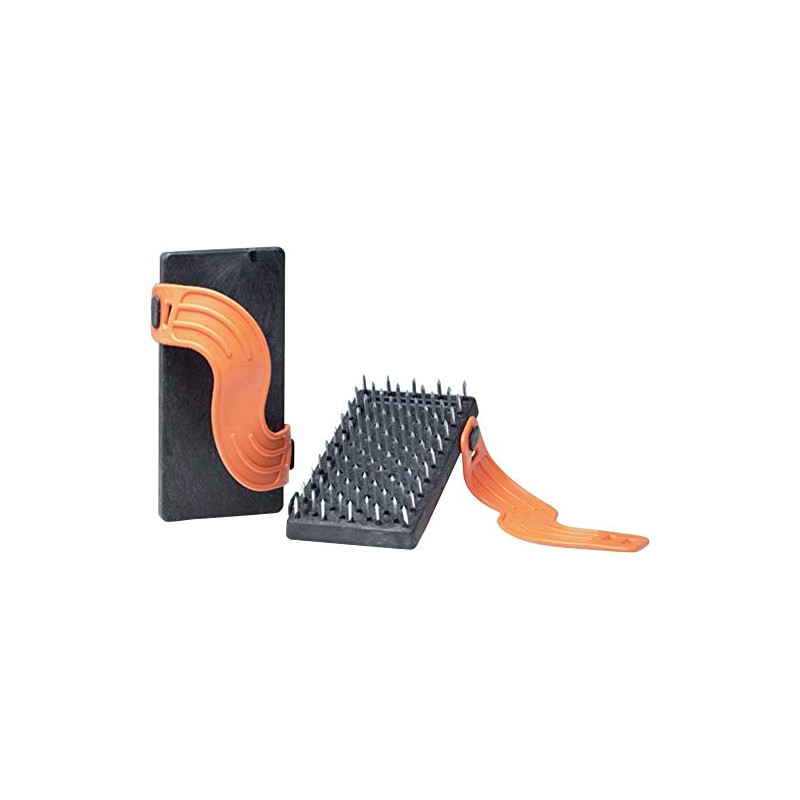 Kronenhansa 600918 Plaster Scratcher, Black/Orange