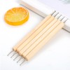 DanYun Clay Round Rod, Craft Rod, Clay Tool, Set of