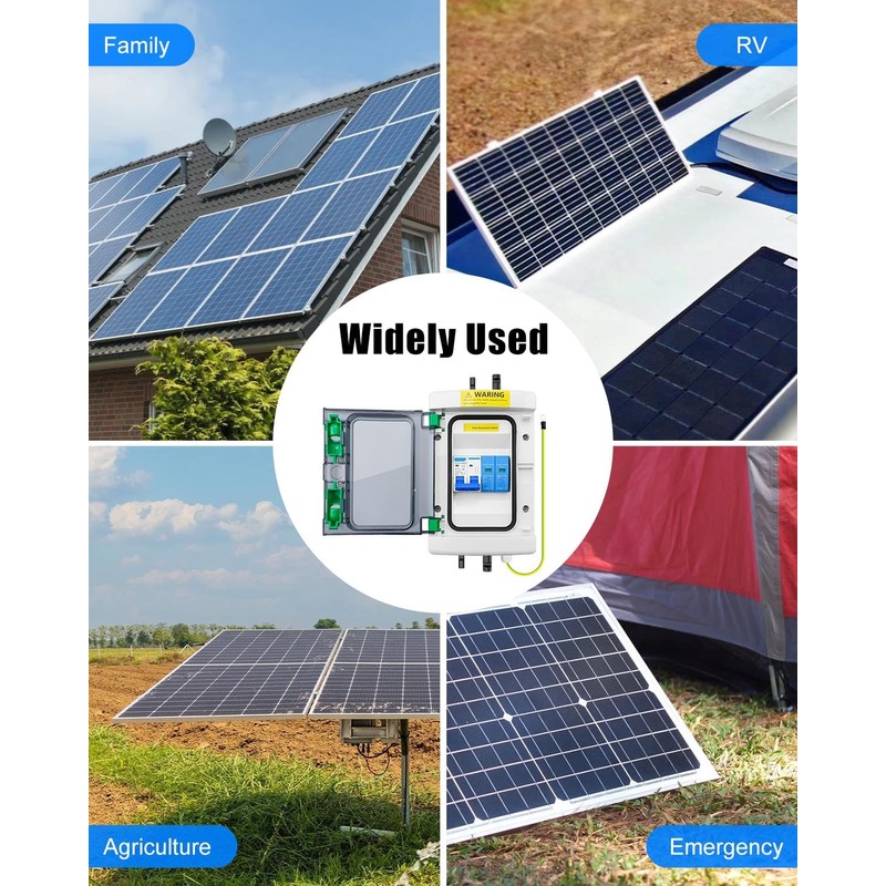 40A DC Solar Disconnect Switch – IP65 PV Circuit Breaker