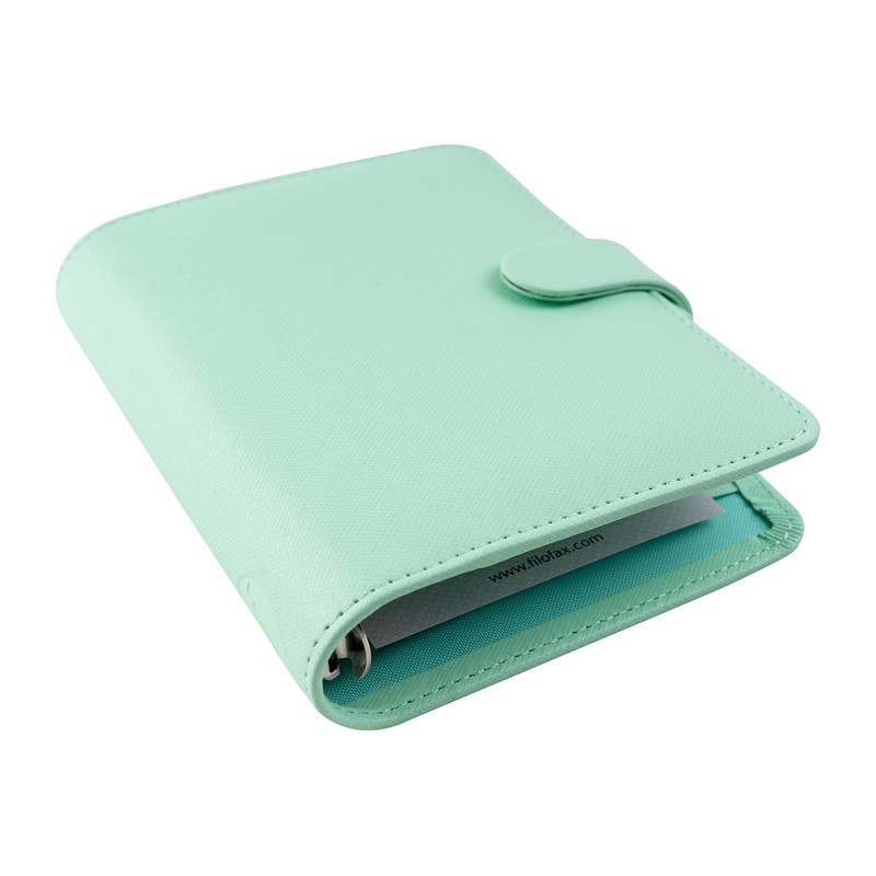 Filofax Pocket Saffiano Diary - Neo Mint
