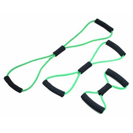CanDo 10-5833 Bowtie Exerciser, Full Body Set, Medium, Green