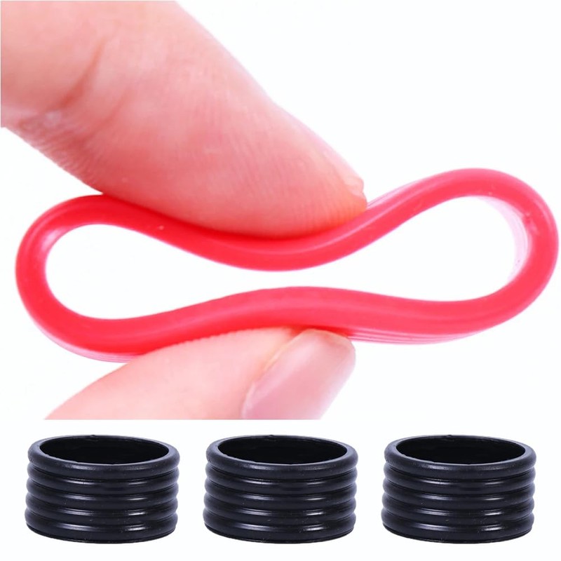 Badminton & Tennis Racquet Grip Tape (Black, 3 Pack) -