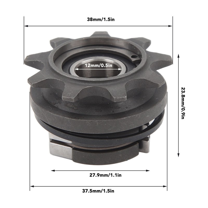 Bicycle Freewheel 9T 12mm Refit Single Speed Cog Sprocket Freewheel