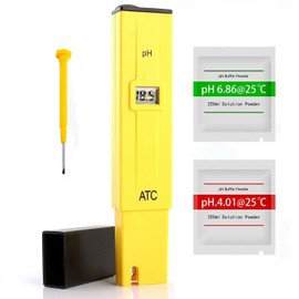 Nynelly Digital PH Meter, PH Tester, Digital Electric PH Meter, Water Tester, Hydroponics Pen with LCD Display, Automatic Calibration Function and Measuring Range from 0.00 to 14.00