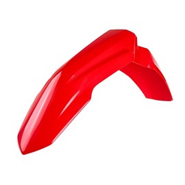 POLISPORT 8684900001 Original Replica Front Fender Made of Durable and Durable Glossy Plastic Compatible with Honda Motorcycles in Red