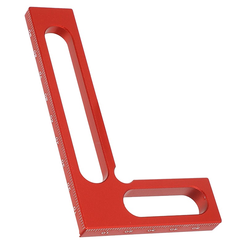 Carpenter Square L Shape Aluminum Alloy Height Measuring Scribing 90°