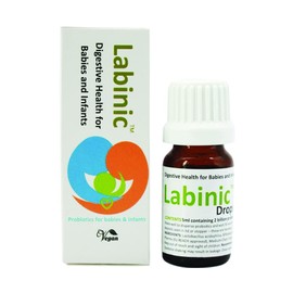 Labinic Probiotic Drops | Same Quality as used in NHS | Triple Strain | 2 billion/day Lactobacillus & Bifidobacteria | For Babies & Infants from birth | under £1/day |