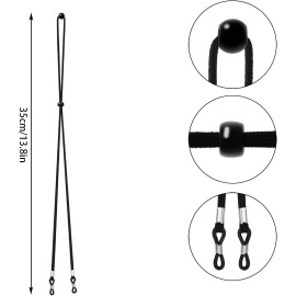 VOOGLASS Glasses Strap(6 PCS) Sports Eyeglass Strap,Adjustab