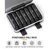 ONTERATE Weekly Pill Organiser 3 Times a Day, Large Pill
