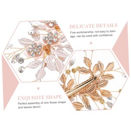 Mikinona Bridal Hair Comb Rhinestones Elegant Decorative Headpiece for Weddings Parties Special Occasions Accessory for Women and Girls