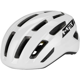 MET - Miles MIPS Leisure Cycling Helmet In White Size Medium/Large (58-61 cm)