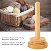 Wooden Yarn Holder Smoothing Sturdy Stable Base Easy Operation Detachable