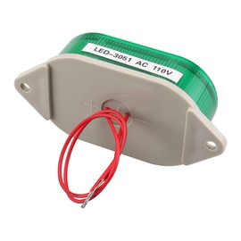 Baomain Industrial Signal Green Warning Light Strobe Warning lamp LED-3051 AC 110V 2W