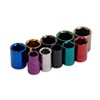 Dunnet Tools Shallow 3/8 Socket Set 10pc Coloured 3/8 Sockets