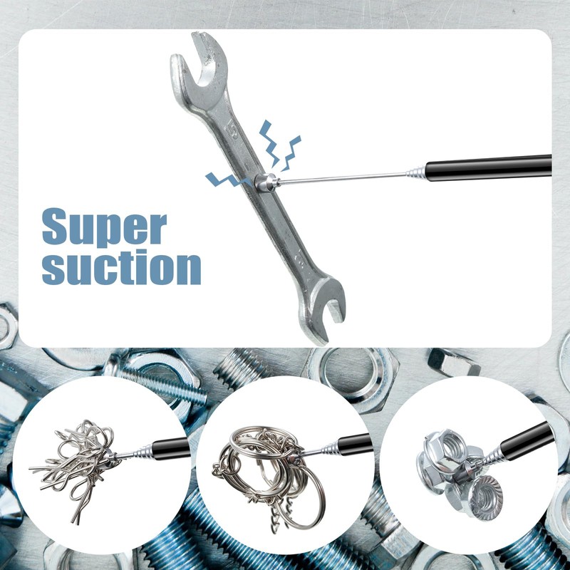 Patelai 8 Pieces Telescoping Magnetic Pick up Tool Grabbers Reacher