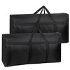2 Pack 200L Large Storage Bags,Extra Strong Boxes for Moving