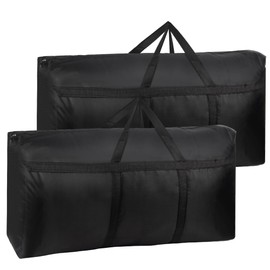 2 Pack 200L Large Storage Bags,Extra Strong Boxes for Moving House,Bedding,Clothes,Duvet