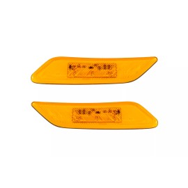 EVERESTHD 1Pair Set Fit For Peterbilt 579 567 Side Marker Lamp 3LED 12V Door Sti/ Marker